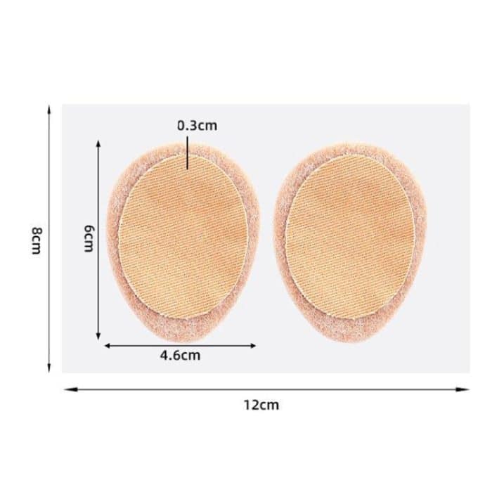 2 teile/satz Filz Huhn Auge Aufkleber Fuß Kallus Anti Abrieb Blister Aufkleber High Heels Weiche Plantar Aufkleber – Bild 3