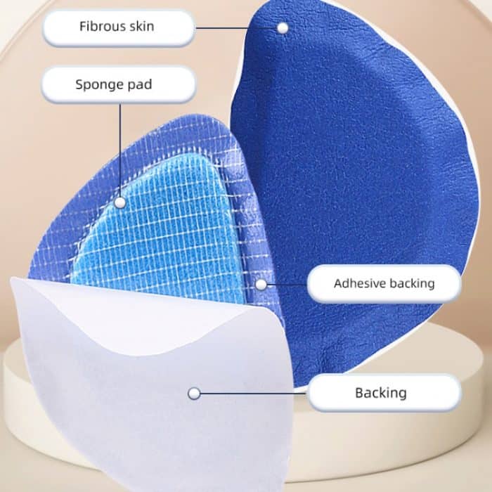 1 paar Turnschuhe Martin Stiefel Anti-Abrieb Ferse Aufkleber Ferse Unsichtbare Selbst-Adhesive Schuh Aufkleber, Black Thick, White Thick, Khaki Thick, Black Thin, White Thin, Khaki Thin – Bild 3