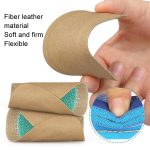 1 paar Turnschuhe Martin Stiefel Anti-Abrieb Ferse Aufkleber Ferse Unsichtbare Selbst-Adhesive Schuh Aufkleber, Black Thick, White Thick, Khaki Thick, Black Thin, White Thin, Khaki Thin – Bild 5