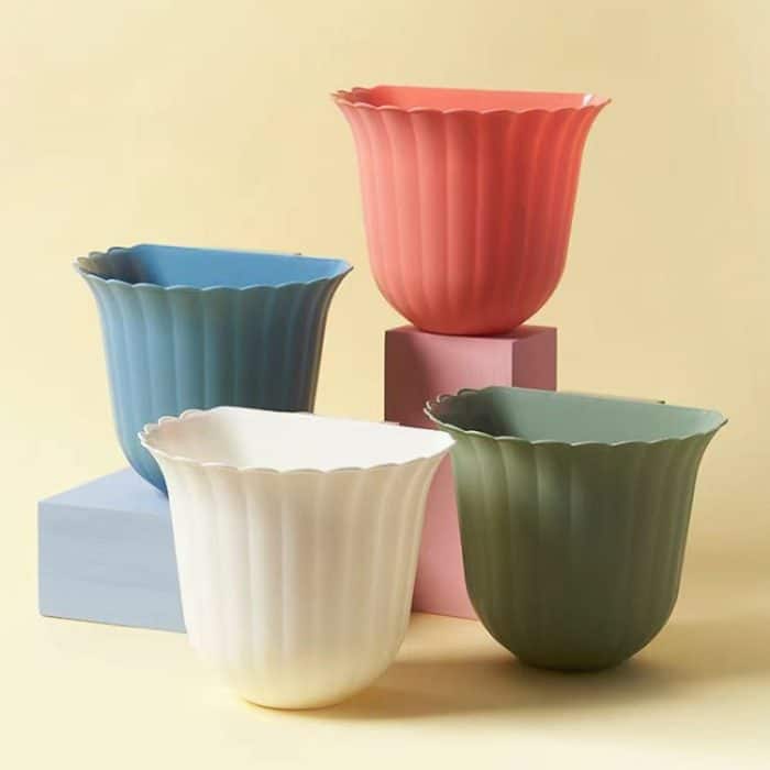 Multifunktionale Hängen Küche Mülleimer Haushalt Blume Desktop Mülleimer – Bild 3