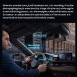 Handy WIFI Verbindung 2K Ultra-Clear Nachtsicht Versteckter Fahrrekorder, USB Short Line, Cigarette Lighter, Step-down Line – Bild 6