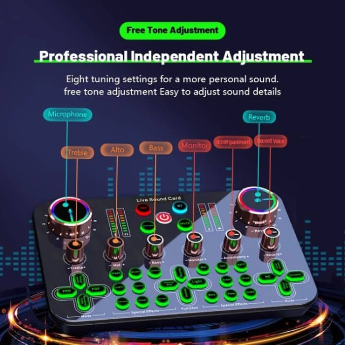 K600 48V Englische Version Live Dedizierte Soundkarte, K600 – Bild 6