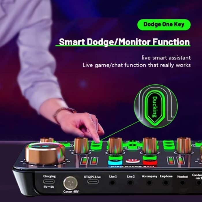 K600 48V Englische Version Live Dedizierte Soundkarte, K600 – Bild 9