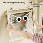 Badezimmer Hängetasche Faltbare Transparent Mit Deckel Wasserdichte Kleidung Socken Lagerung Tasche, Small Beige, Small Black, Large Beige, Large Black – Bild 8