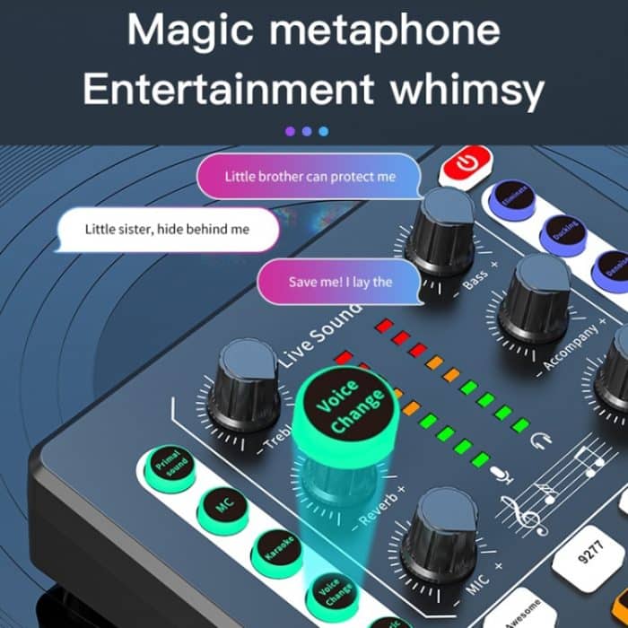 M8 Bluetooth-Soundkartenset zum Aufnehmen und Singen von Live-Inhalten, Black, White, Black+Gold Cantilever, Black+Black Cantilever, White+Gold Cantilever, Black+Gold Cantilever Earphone, Black+Black Cantilever Earphone, White+Gold Cantilever Earphone... – Bild 7