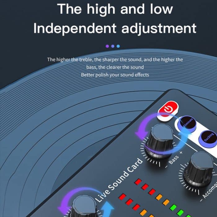 M8 Bluetooth-Soundkartenset zum Aufnehmen und Singen von Live-Inhalten, Black, White, Black+Gold Cantilever, Black+Black Cantilever, White+Gold Cantilever, Black+Gold Cantilever Earphone, Black+Black Cantilever Earphone, White+Gold Cantilever Earphone... – Bild 8