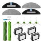 Für iRobot Roomba Combo i5 i5 + j5 j5 + Roboter Staubsauger und Wischmopp Ersatzteile, Kit, Main Brush, Filter, 2pcs Edge Brush, Dust Bag, Mop Pad – Bild 2