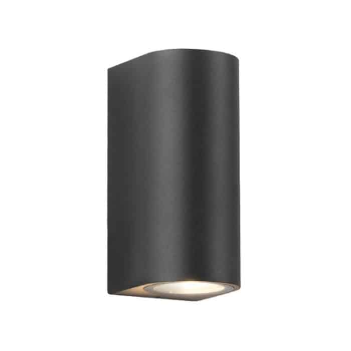 LED Outdoor Wand Lichter Wasserdichte Außen Villa Tür Terrasse Lichter Hintergrund Glow Scheinwerfer, 2-head Round With GU10 Bulb, 2-head Round Without GU10 Bulb, 2-head Square With GU10 Bulb, 2-head Square Without GU10 Bulb, 1-head Round With GU10 Bul... – Bild 3