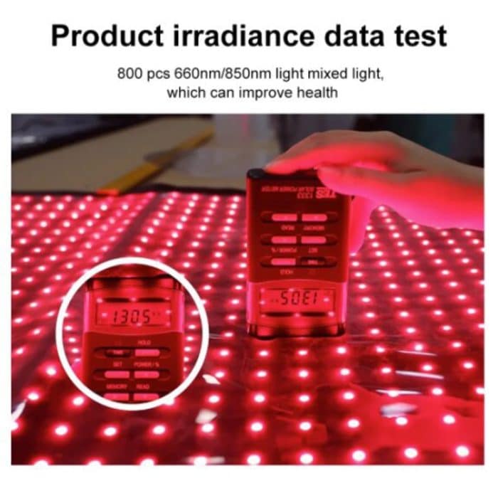 360 LED Perlen Rot Licht Physikalische Therapie Taille Pad Infrarot Fitness Licht Therapie Pad, US Plug, UK Plug, EU Plug, AU Plug – Bild 7