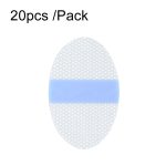 PU-Folie, Silikongel, wasserdicht, atmungsaktiv, Ohrpolster, 20pcs /Pack Oval Large, 20pcs /Pack Oval Small, 20pcs /Pack Square