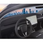 Lichtdichtes Wildlederpad fürs Auto, For 2024 Tesla Model Y Dashboard, For 2024 Tesla Model 3 Dashboard, For 2024 Tesla Model 3 Rearwindow – Bild 10