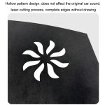 Lichtdichtes Wildlederpad fürs Auto, For 2024 Tesla Model Y Dashboard, For 2024 Tesla Model 3 Dashboard, For 2024 Tesla Model 3 Rearwindow – Bild 3