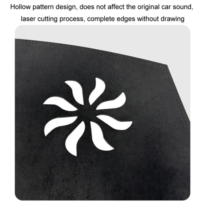 Lichtdichtes Wildlederpad fürs Auto, For 2024 Tesla Model Y Dashboard, For 2024 Tesla Model 3 Dashboard, For 2024 Tesla Model 3 Rearwindow – Bild 3