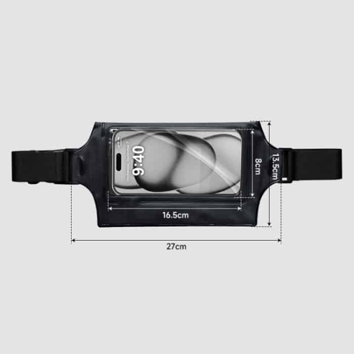 IPX8 wasserdichte Handy-Gürteltasche zum Angeln, Bergsteigen, Radfahren, Sport, Brusttasche – Bild 8