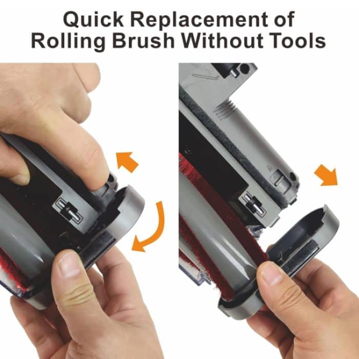 Bodenbürstenkopf für Staubsauger mit grünem LED-Licht, For Dyson V7 / V8 / V10 / V11, For Dyson V6, For Dyson V10 Slim / V12 Slim – Bild 5