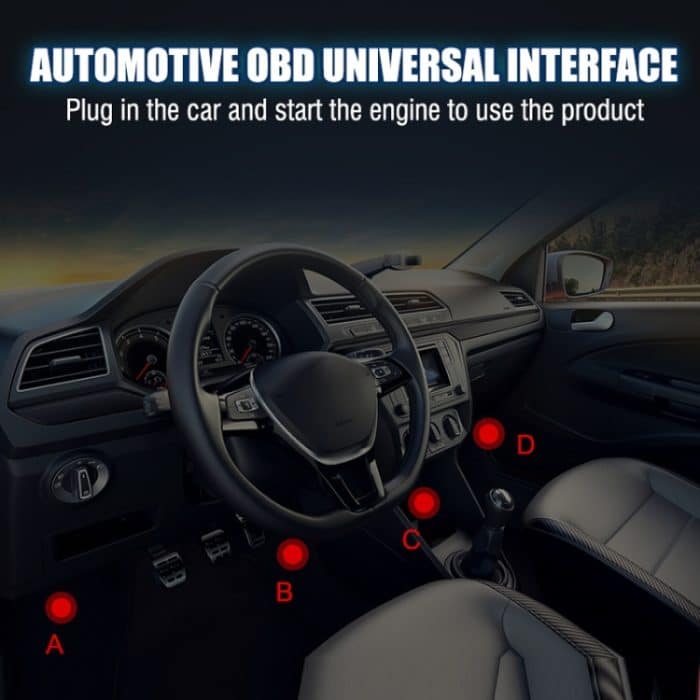 Tragbarer intelligenter OBD/EOBD-Autotester, S611 – Bild 9