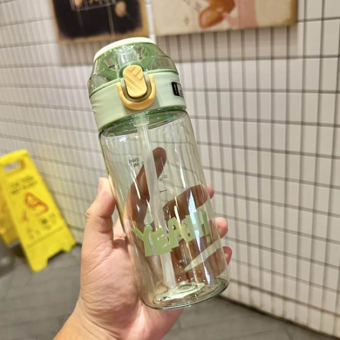 TBD0605102901.jpg Tragbarer springender Strohhalm für Schüler, große Kapazität, sturzsichere Plastikbecher, 550ml Green, 550ml White, 550ml Purple, 650ml Green, 650ml White – Bild 1