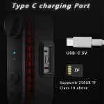 Fahrrad-Warnrücklicht, 1080P WiFi-Kamera-Recorder, wasserdichtes Fahrrad-Rücklicht zum Radfahren, Rotate Mount, Clamp Mount, Strap Mount, Rearview Mirror Mount, Saddle Tube Mount – Bild 9