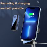 J88 Mini Intelligentes kabelloses Halsbandmikrofon mit Rauschunterdrückung, Type-C, 8 Pin, Type-C + 8 Pin Adapter – Bild 8