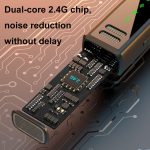 J88 Mini Intelligentes kabelloses Halsbandmikrofon mit Rauschunterdrückung, Type-C, 8 Pin, Type-C + 8 Pin Adapter – Bild 9