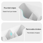 Küchenschranktür Frischhaltefolie Organizer Haushaltswand Kühlschrank Seitenregal, Small, Large – Bild 4