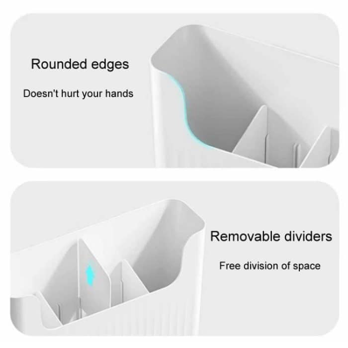 Küchenschranktür Frischhaltefolie Organizer Haushaltswand Kühlschrank Seitenregal, Small, Large – Bild 4