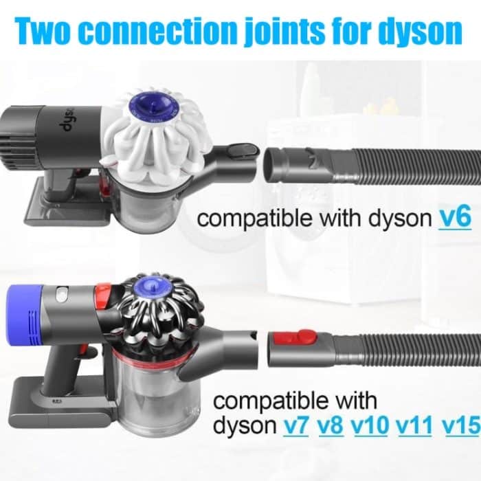 Kabelloses Staubsauger-Trockner-Entlüftungsreinigungsset mit Schlauchaufsatz, For Dyson V7 V8 V10 V11 V15 G5 Purple, For Dyson V6 / DC Purple, For Dyson V7  V8  V10 V11  V15 G5 Gray, For Dyson V6 / DC Gray – Bild 5