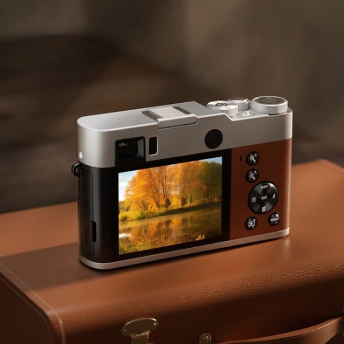 DC203 5K/30FPS 2,8-Zoll-Bildschirm 16X Front- und Rück-Dual-Kamera HD Digitalkamera – Bild 2