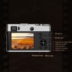 DC203 5K/30FPS 2,8-Zoll-Bildschirm 16X Front- und Rück-Dual-Kamera HD Digitalkamera – Bild 3