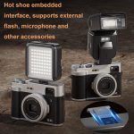 DC203 5K/30FPS 2,8-Zoll-Bildschirm 16X Front- und Rück-Dual-Kamera HD Digitalkamera – Bild 7