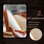 DC203 5K/30FPS 2,8-Zoll-Bildschirm 16X Front- und Rück-Dual-Kamera HD Digitalkamera – Bild 9