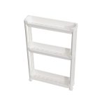 Badezimmertür schmales Regal Toilettenriss Boden Trolley Organizer, 3 Layers, 4 Layers