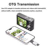 DC305X 5K/30FPS 2,8-Zoll-HD-Aufnahme 5-fach optischer Zoom Anti-Shake-Digitalkamera, Black EU Plug, Black US Plug, Black UK Plug, White EU Plug, White US Plug, White UK Plug – Bild 6