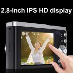 DC305X 5K/30FPS 2,8-Zoll-HD-Aufnahme 5-fach optischer Zoom Anti-Shake-Digitalkamera, Black EU Plug, Black US Plug, Black UK Plug, White EU Plug, White US Plug, White UK Plug – Bild 8