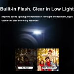 DC305X 5K/30FPS 2,8-Zoll-HD-Aufnahme 5-fach optischer Zoom Anti-Shake-Digitalkamera, Black EU Plug, Black US Plug, Black UK Plug, White EU Plug, White US Plug, White UK Plug – Bild 9