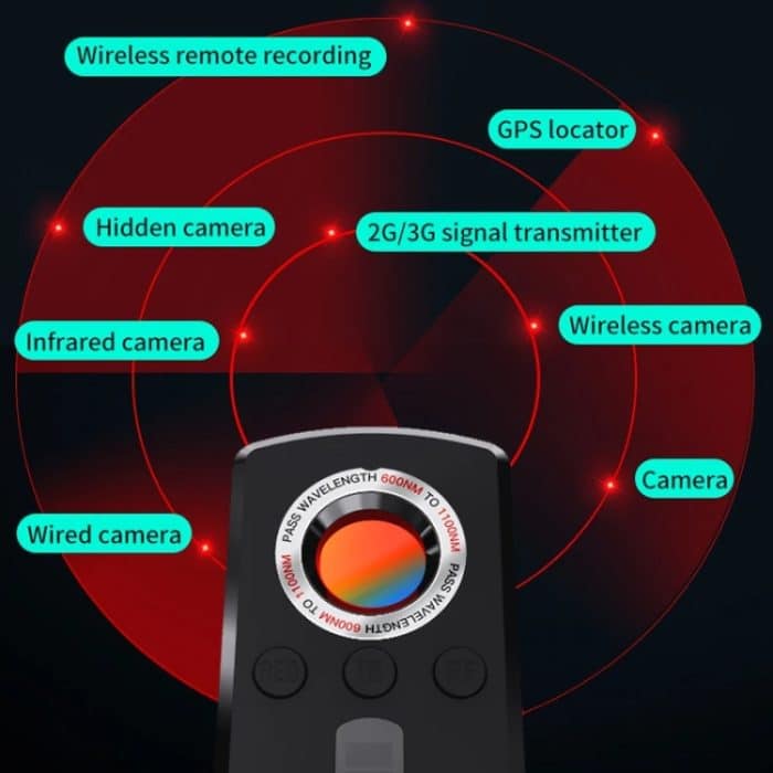 Anti-Kamera Anti-Überwachung GPS Auto Positioning Scanning Detektor, GS40 – Bild 6