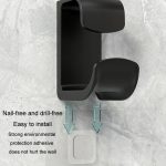 Badezimmerregal No-Punch Waschbeckenhaken Küche Wandmontiertes Lagerregal – Bild 4