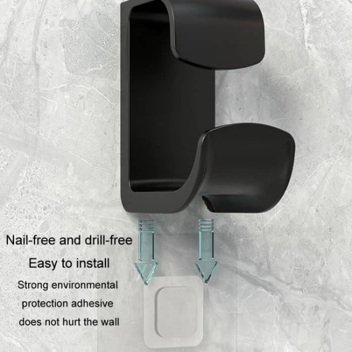 Badezimmerregal No-Punch Waschbeckenhaken Küche Wandmontiertes Lagerregal – Bild 4