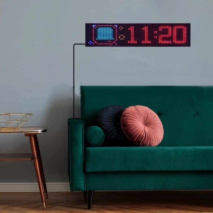 Auto Flexible Display Werbung Bildschirm APP Bluetooth Smart Screen, 7x17.3cm（16 x 32 LEDs), 9.2x37.4cm（16 x 64 LEDs）, 10.2x34.8cm（20 x 64 LEDs）, 12x59.5cm（16 x 96 LEDs） – Bild 9