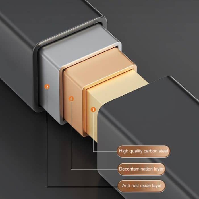 Küche Multifunktionale Regal Haushalt Arbeitsplatte Gewürz Lagerung Racks, Dual-Layer 30cm, Dual-Layer 40cm, Dual-Layer 50cm, Three-Layer 30cm, Three-Layer 40cm, Three-Layer 50cm – Bild 11