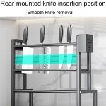 Küche Multifunktionale Regal Haushalt Arbeitsplatte Gewürz Lagerung Racks, Dual-Layer 30cm, Dual-Layer 40cm, Dual-Layer 50cm, Three-Layer 30cm, Three-Layer 40cm, Three-Layer 50cm – Bild 4