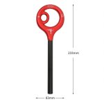 XINDA XD-Q9732 9-förmiges Abseilgerät Bergsteigen und Klettern Abstieg Ausrüstung – Bild 3