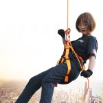 XINDA XD-Q9732 9-förmiges Abseilgerät Bergsteigen und Klettern Abstieg Ausrüstung – Bild 8