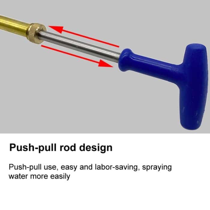 Kolben-Push-Pull-Sprüher, verstellbarer manueller Gartensprüher für die meisten Flaschen, Single Head, Double Head – Bild 4
