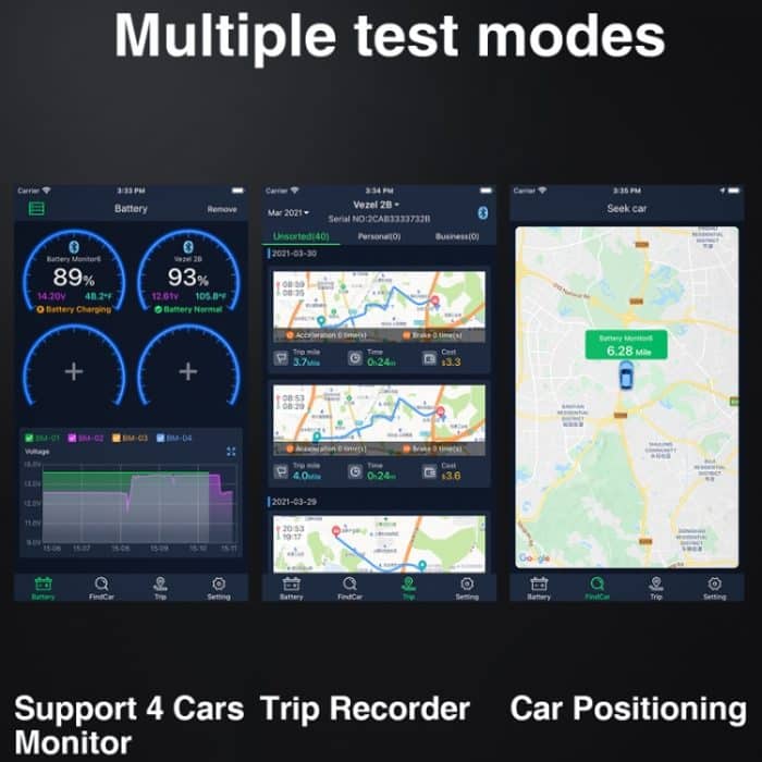 BM6 Autobatterie-Stromprüfgerät-Suchgerät – Bild 13