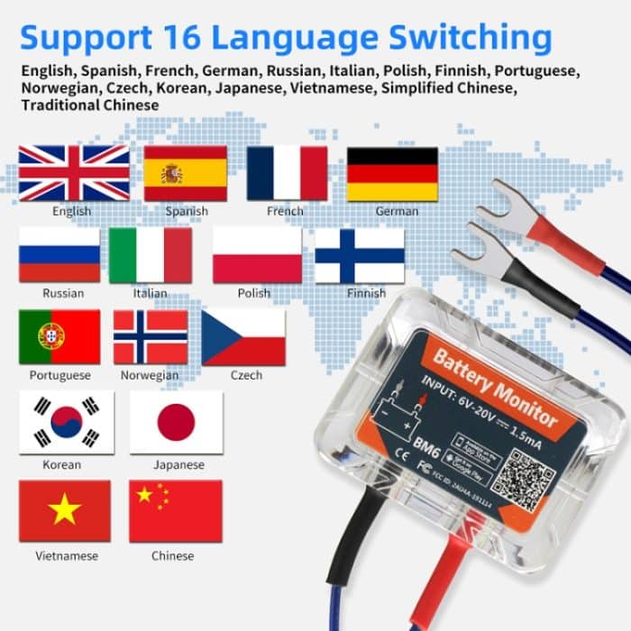 BM6 Autobatterie-Stromprüfgerät-Suchgerät – Bild 4