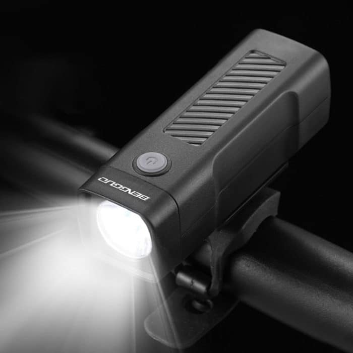 BENGGUO Fahrrad-Frontlicht, wiederaufladbare Taschenlampe, 3 Beleuchtungsmodi – Bild 2