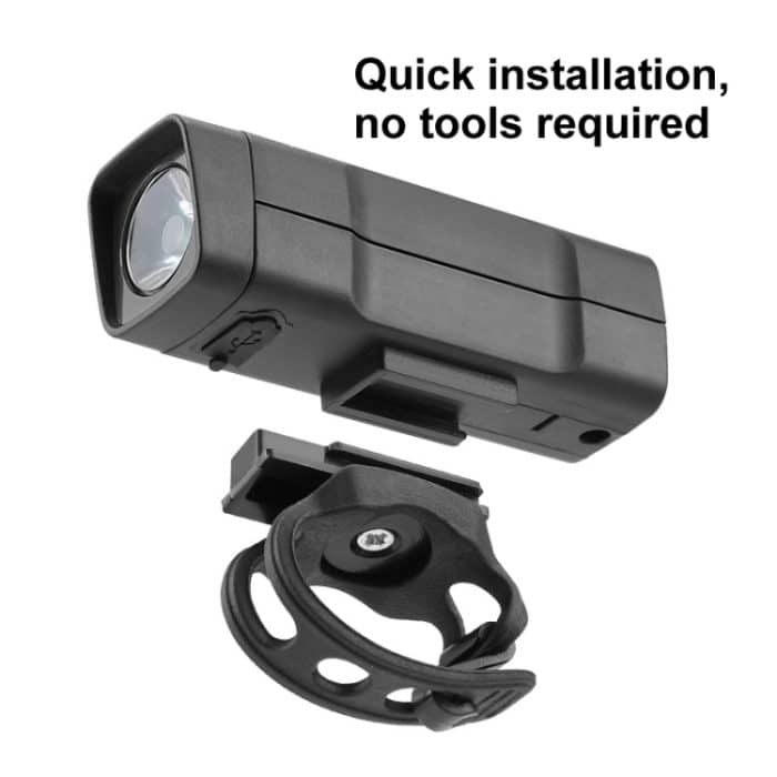 BENGGUO Fahrrad-Frontlicht, wiederaufladbare Taschenlampe, 3 Beleuchtungsmodi – Bild 8