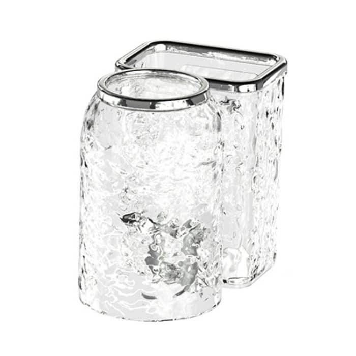 TBD0605149001.jpg Badezimmer-Zahnbürsten-Organizer, multifunktionales Aufbewahrungsregal für den Haushalt, Single Cup Transparent, Single Cup Transparent Gray, Double Cup Transparent, Double Cup Transparent Gray, Three Cups Transparent, Three Cups Transparent Gray... – Bild 1