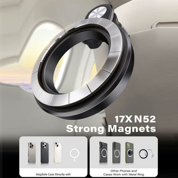 Desktop Live Broadcast Tragbarer starker magnetischer faltbarer Reise-Handyhalter, M10M-AR01 – Bild 7